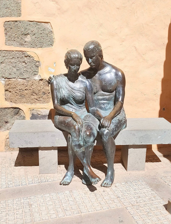 Esculturas Casco Histórico de Agüimes