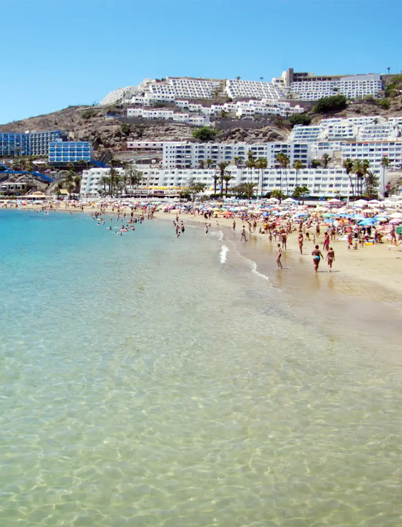 Playa de Puerto Rico Gran Canarias