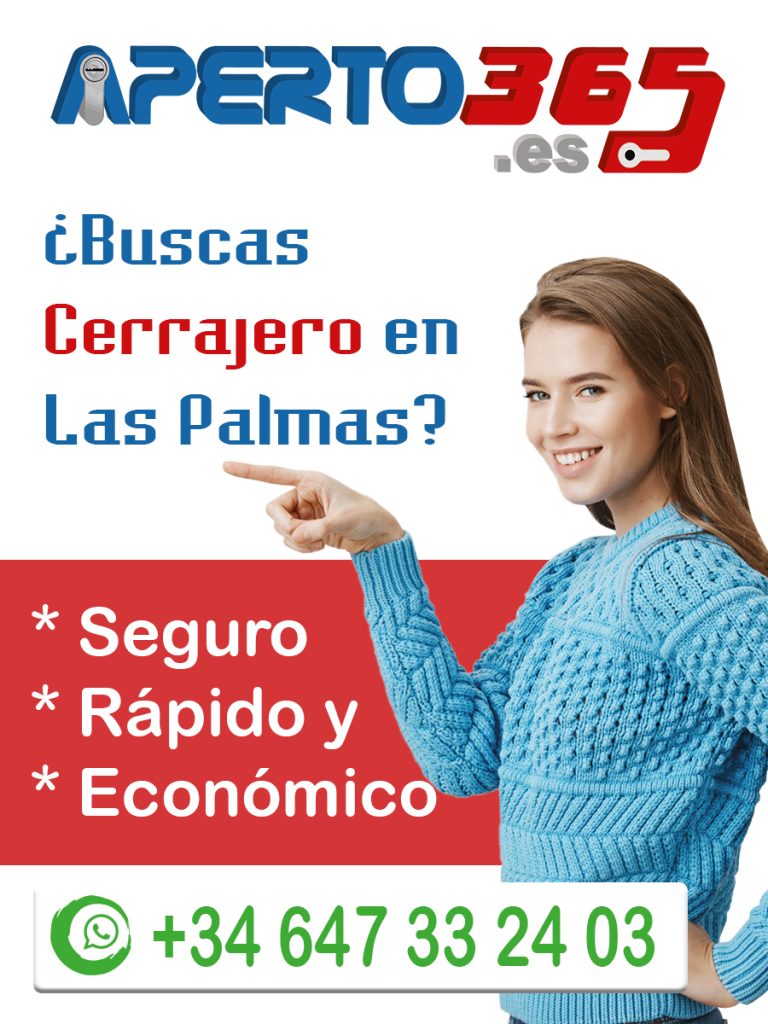 Cerrajero urgente 24 horas en Gran Canaria Aperto365
