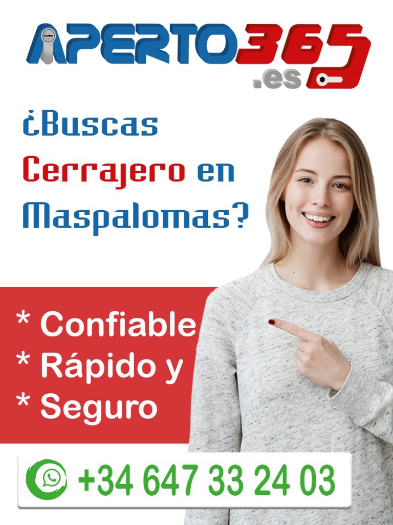 Cerrajero urgente 24 horas en Gran Canaria Aperto365
